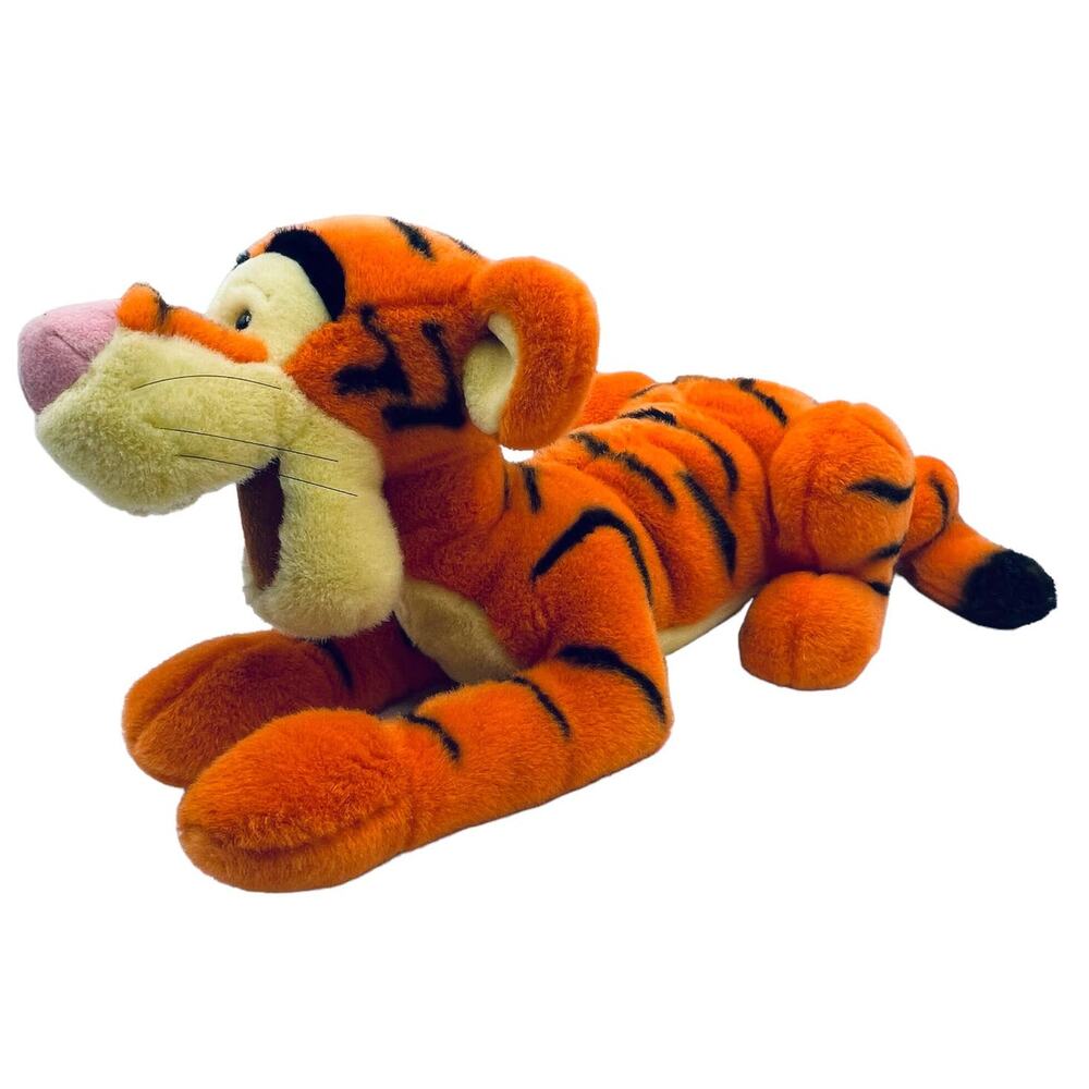 Disney Jumbo Winnie Pooh Tigger Plush Stuffed Animal 21" w/Tags Coiled Tail